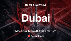 Rock’n’Block Team at TOKEN2049 Dubai 2024