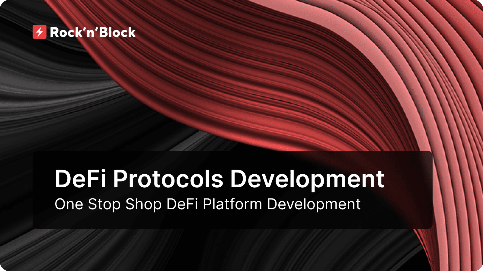 One Stop Shop DeFi Platform Development