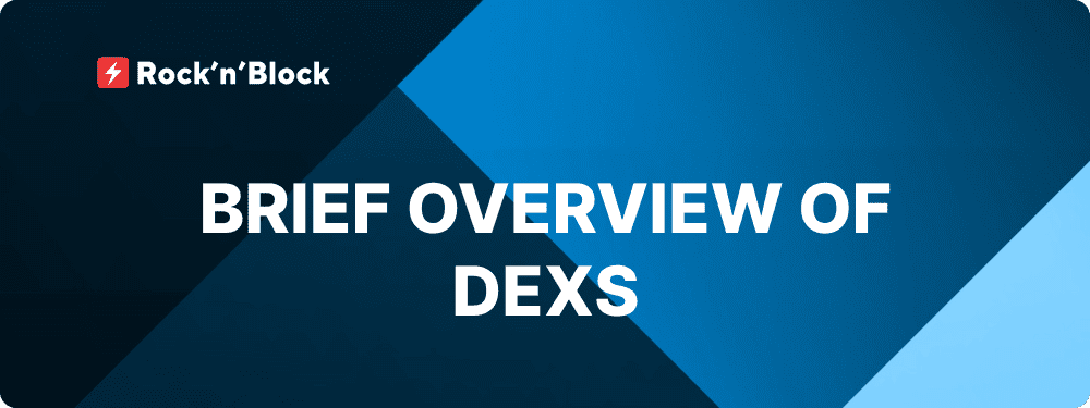 Brief Overview of Decentralized Exchanges (DEXs)