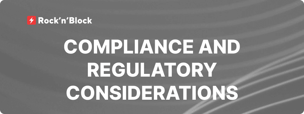 Compliance and Regulatory Considerations in DEX development