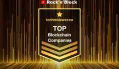 Rock'n'Block rated as a Top Blockchain Development Company in UAE by TechReviewer