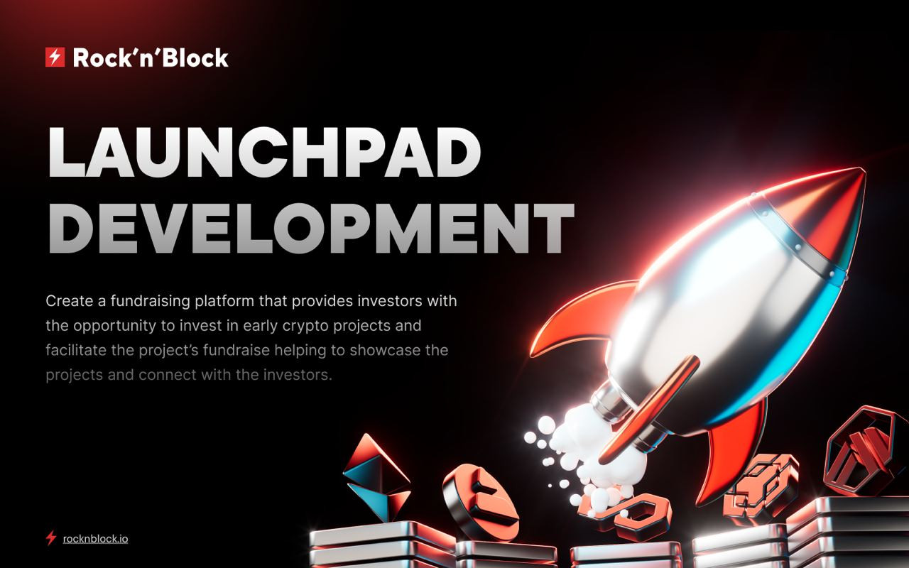 Crypto Launchpad Development, INO launchpad development, IDO launchpad Development