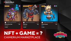 Chimerium Marketplace — NFT and gaming union
