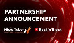 Rock’n’Block and Microtuber partnership announcement
